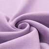lilac cotton waffle knit jersey