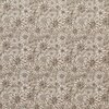 wit (off white)  beige donker taupe retro bloemen - digitaal tricot