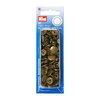 gold snaps  12.4mm - 30 pcs