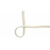 wit (off white - ecru) gevlochten plat koord 15mm *S