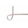 oud roze (licht) gevlochten plat koord 15mm *S