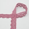 old pink cotton bobbin lace 30mm
