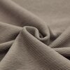 beige dark taupe cotton rib jersey fabric