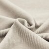 beige (sand) melange cotton rib jersey fabric