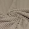dark taupe cotton baby rib knit XL jersey SOFT