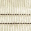 natural beige minky stripes fleece