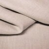 beige (kiezel) uni gewassen linnen