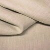 beige (taupe) uni gewassen linnen