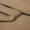 beige (cacao) uni gewassen linnen *S