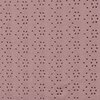 roze (terracotta) uni - broderie tricot