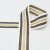 wit goud rainbow glitter strepen taille elastiek 4cm *S