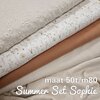 Summer set SOPHIE peach/natural mIni