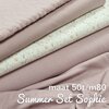 Summer set SOPHIE pink/natural mIni