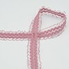 old pink elastic ruffle lace 30mm