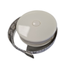 white retractable tape measure