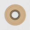 natural beige round patch metal ring 25mm