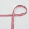 oud roze kant elastiek 13mm *S
