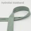 vintage groen hydrofiele biasband 2cm