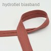 roze-terracotta d. hydrofiele biasband 2cm