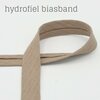 beige (taupe d.) hydrofiele biasband 2cm