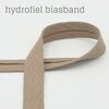 beige taupe bias binding 2cm wide - mousseline