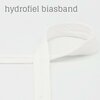 wit (off white) hydrofiele biasband 2cm