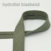 army olive green bias binding 2cm wide - mousseline