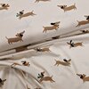 beige natural brown dachshund jersey