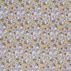 beige (natural) lila wit cacao schattig bloemrijk - digitaal fijne katoenen Baby rib tricot SOFT *S