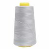 light grey overlock thread