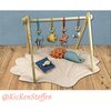 beige blue claypink terracotta playmat with pillow sealife panel