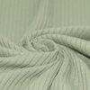 dusty groen katoenen BREDE Baby rib tricot SOFT *S