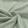 dusty green cotton pointelle stripes jersey