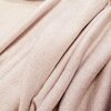 nude old pink knitted shine fabric 