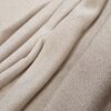 beige knitted shine fabric 