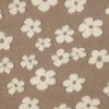 beige wit bloem teddy borg