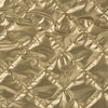 gold quilted fabric