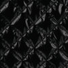 black quilted fabric
