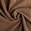 brown cotton needle cord stretch fabric