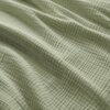 olive green double gauze triple layer