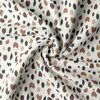 beige (natural) bruin cacao mauve vlekjes print - tricot *S