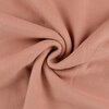 roze-terracotta biologisch katoen fleece *S