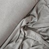 mauve grey knitted shine fabric 