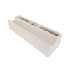 white desk organizer