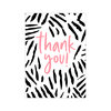 Thank you neon greeting card