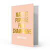Make it pop, double greeting card