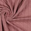 oud roze strepen gevoerde tricot *S