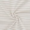 wit beige (kiezel) streepjes strepen tricot (op=op)