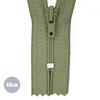 olive green Zipper YKK nylon 40cm