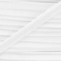 white cotton piping 1cm